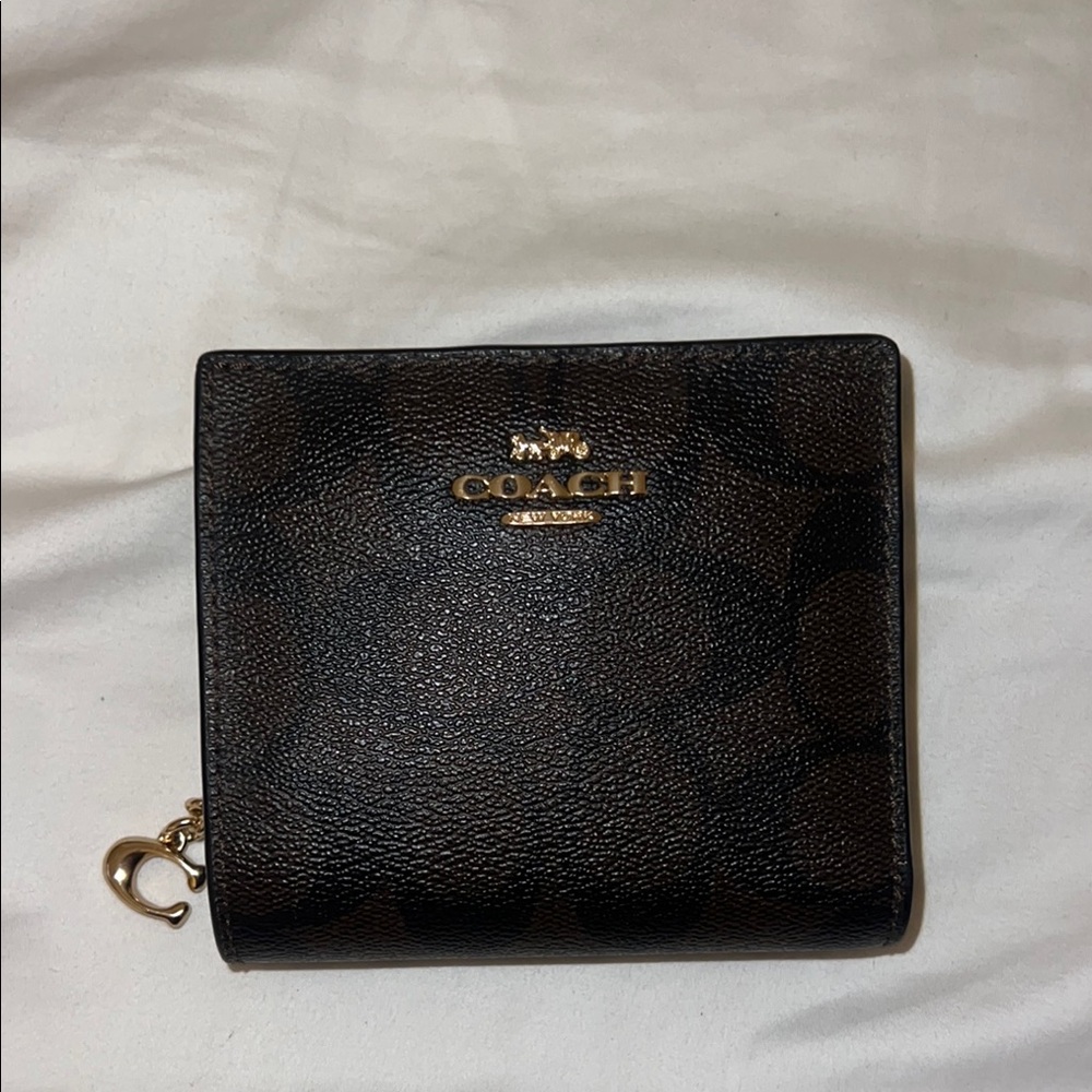Coach Black and Brown Wallet